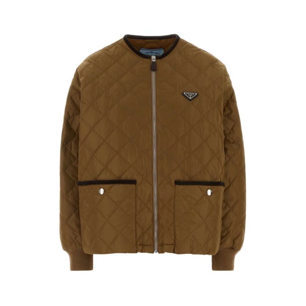 Prada Women Brown Re-Nylon Jacket